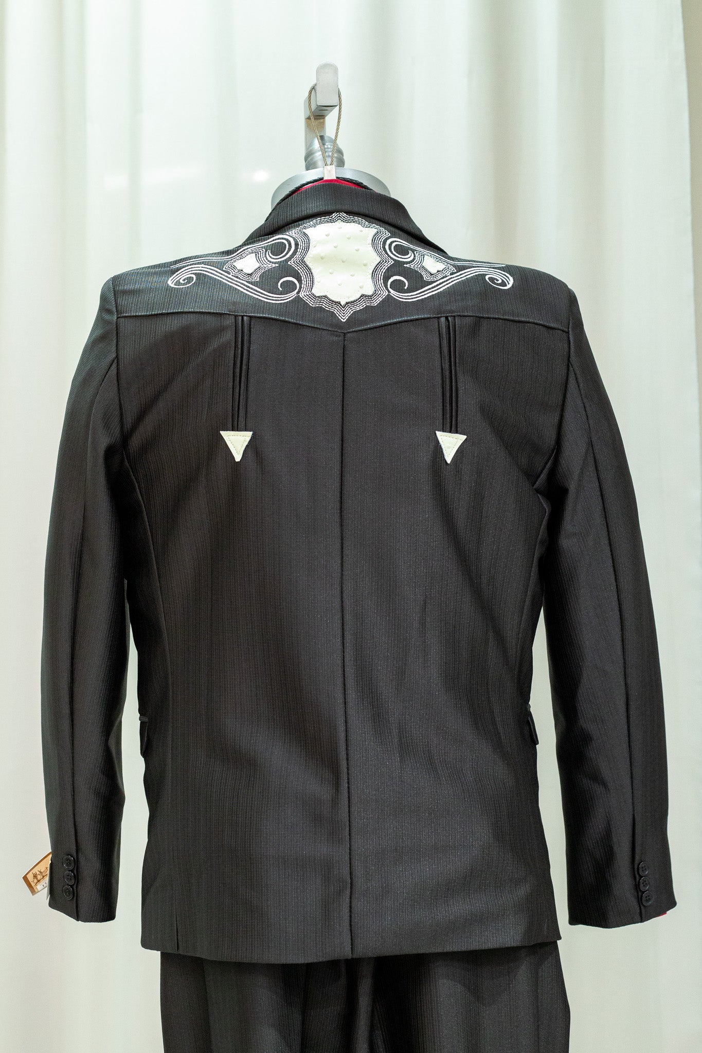 Chalino Sanchez-Inspired Vaquero Suit in Black