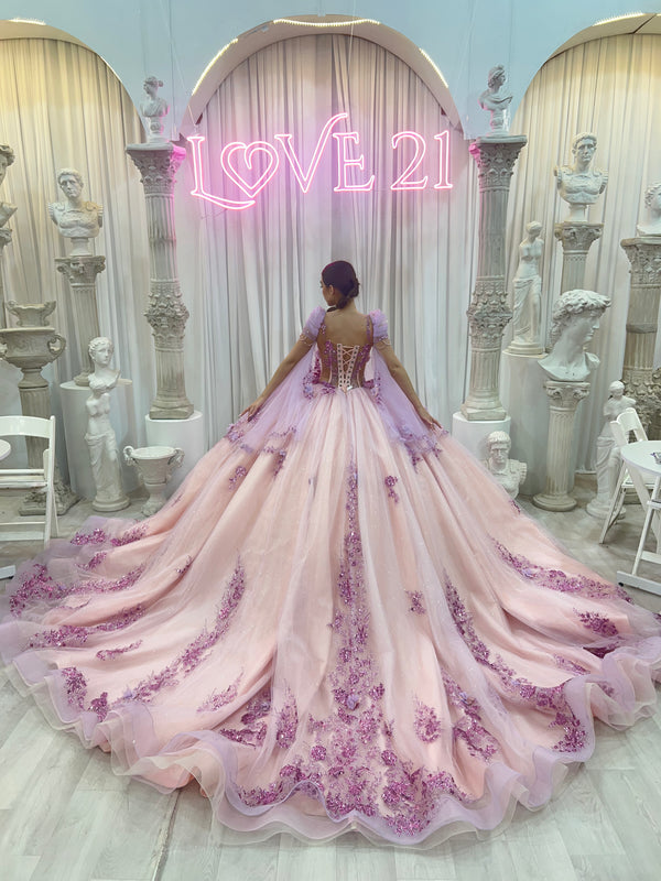 Lovely15 by Love21 LV540 — Quinceañera dress Sacramento — Boutique Moroleon