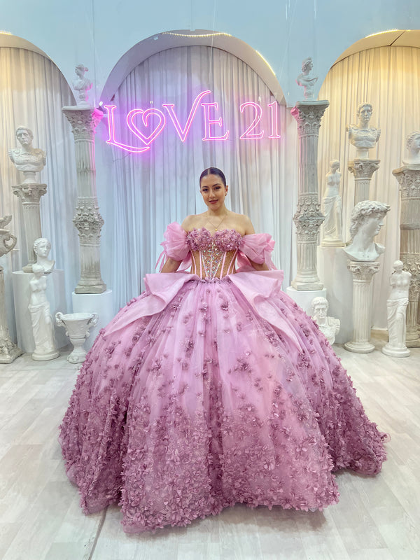 Love21 LV547 — Quinceañera dress Sacramento — Boutique Moroleon