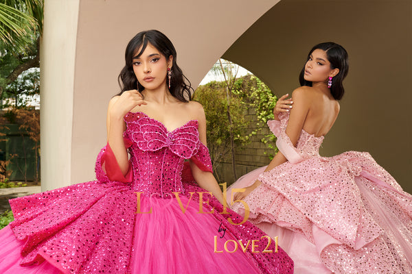 Lovely15 LV512 — Quinceañera dress Sacramento — Boutique Moroleon