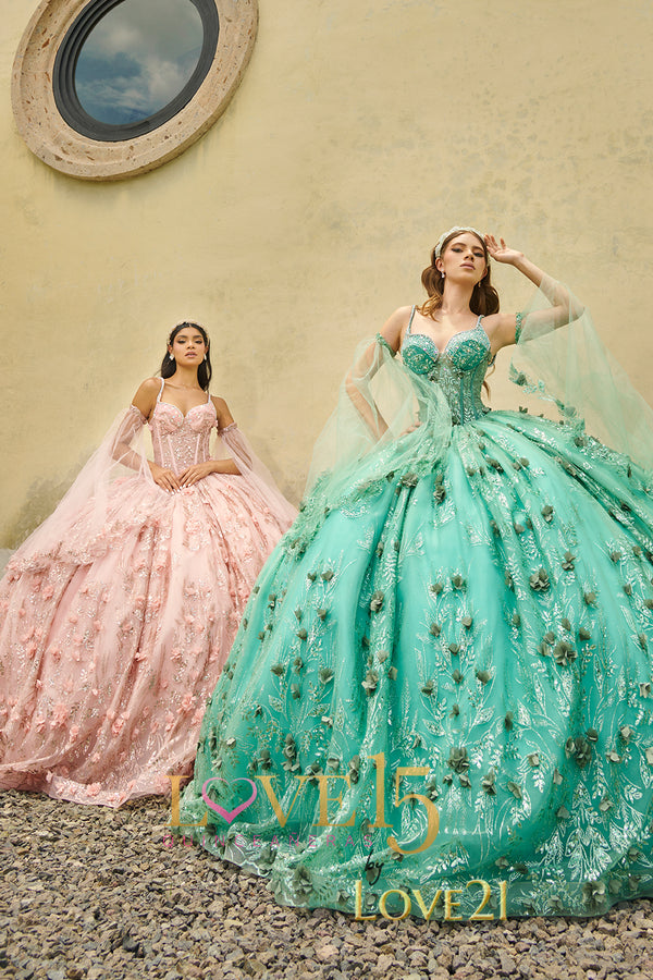 Lovely15 LV513 — Quinceañera dress Sacramento — Boutique Moroleon