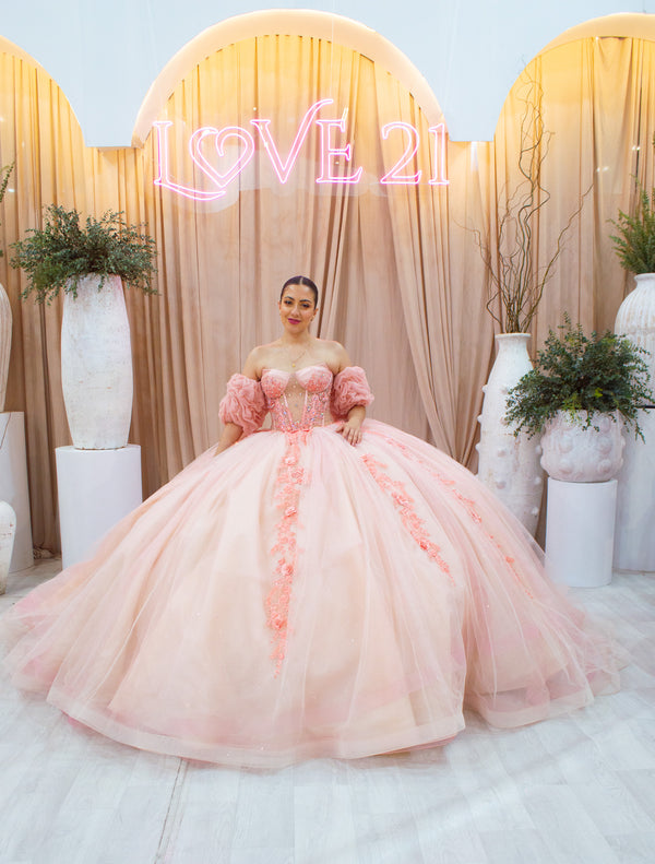 Lovely15 LV521 — Quinceañera dress Sacramento — Boutique Moroleon