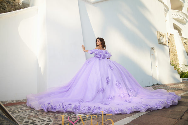 Lovely15 LV534 — Quinceañera dress Sacramento — Boutique Moroleon