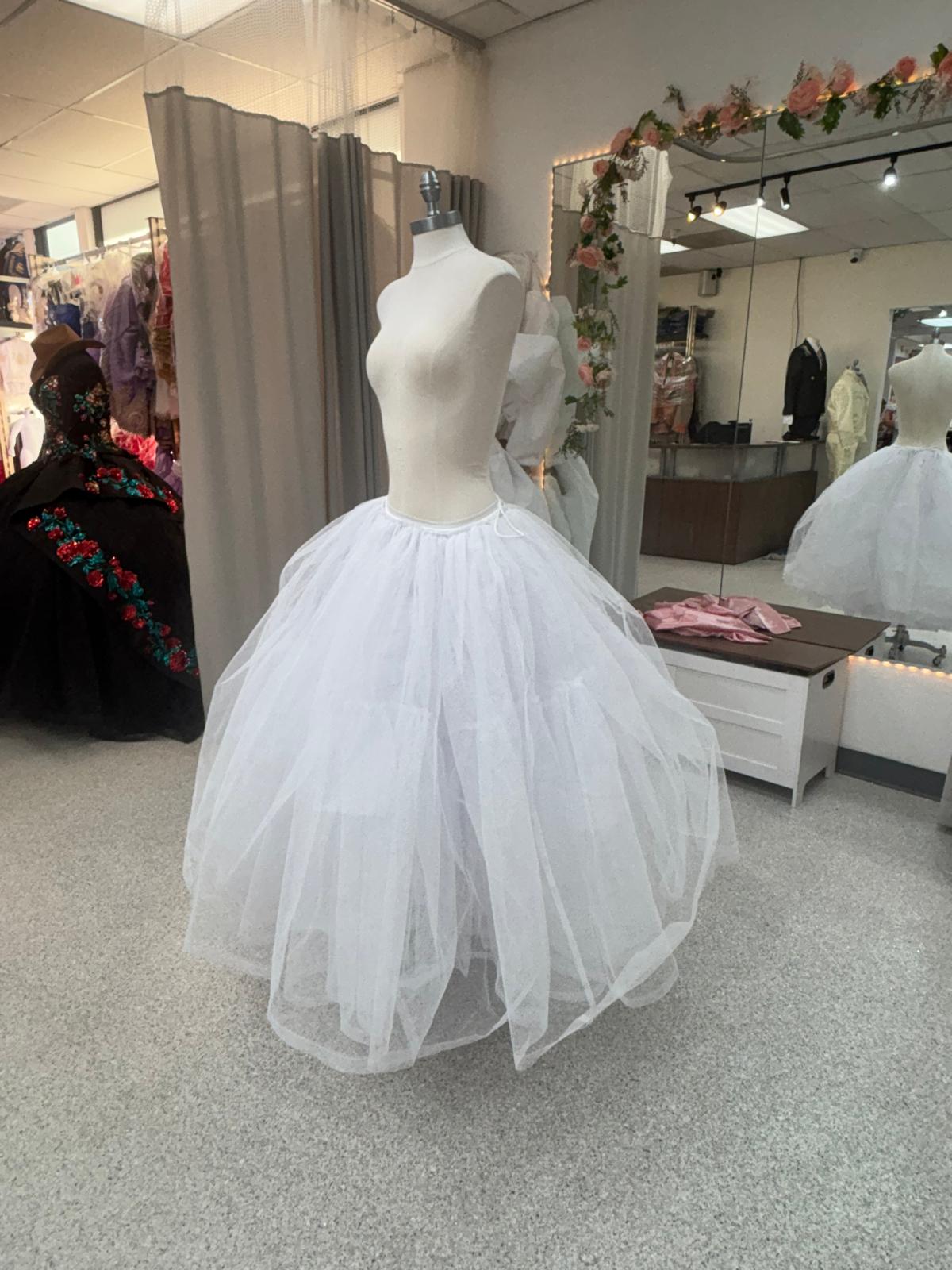 short party dress Girls 3-Hoop Petticoat, Girl Crinoline Petticoat Skirt – ABC Fashion main image 1