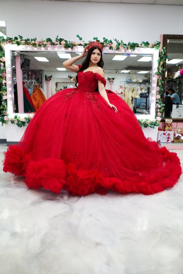 BM Vol.25 Modelo 138 — TikTok viral quinceañera dress — Boutique Moroleón Sacramento CA