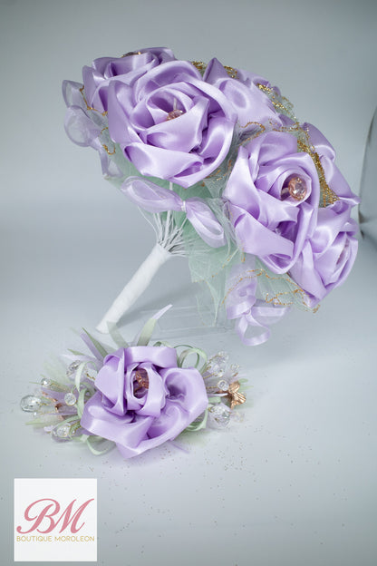 Quinceañera Ramo Lilac/Sage
