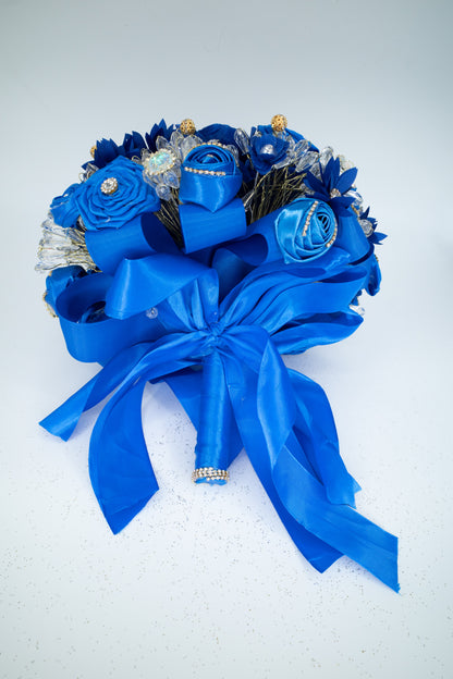 Quinceañera Ramo Nazy Blue