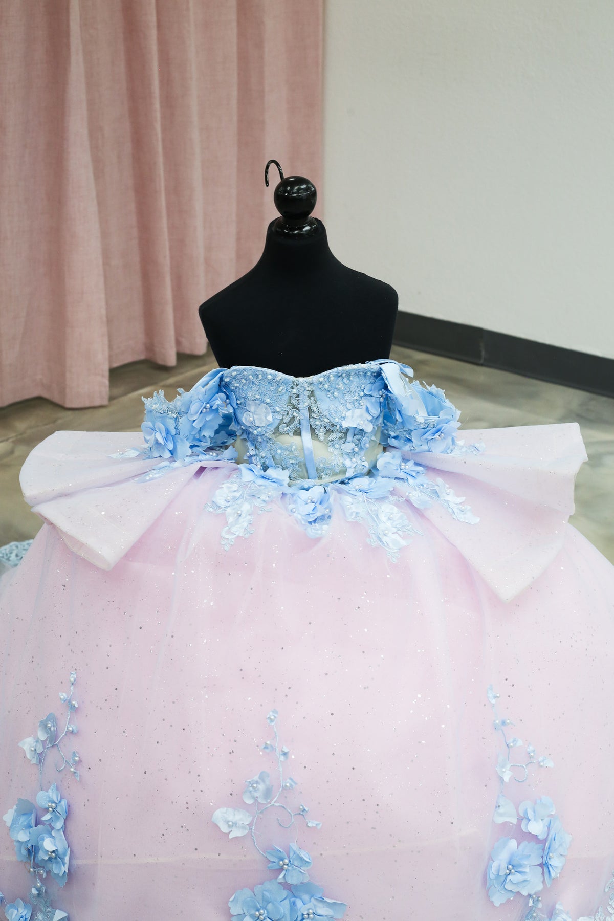 Cotton Candy Skies Mini Quinceañera Gown