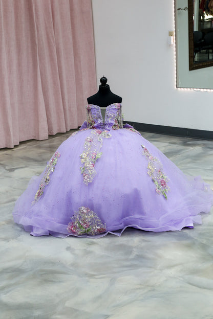 Enchanted Garden Mini Quinceañera Gown