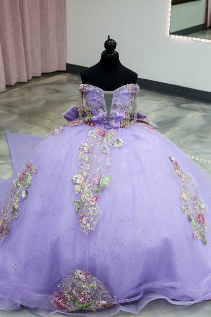 Enchanted Garden Mini Quinceañera Gown