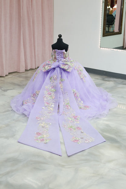 Enchanted Garden Mini Quinceañera Gown