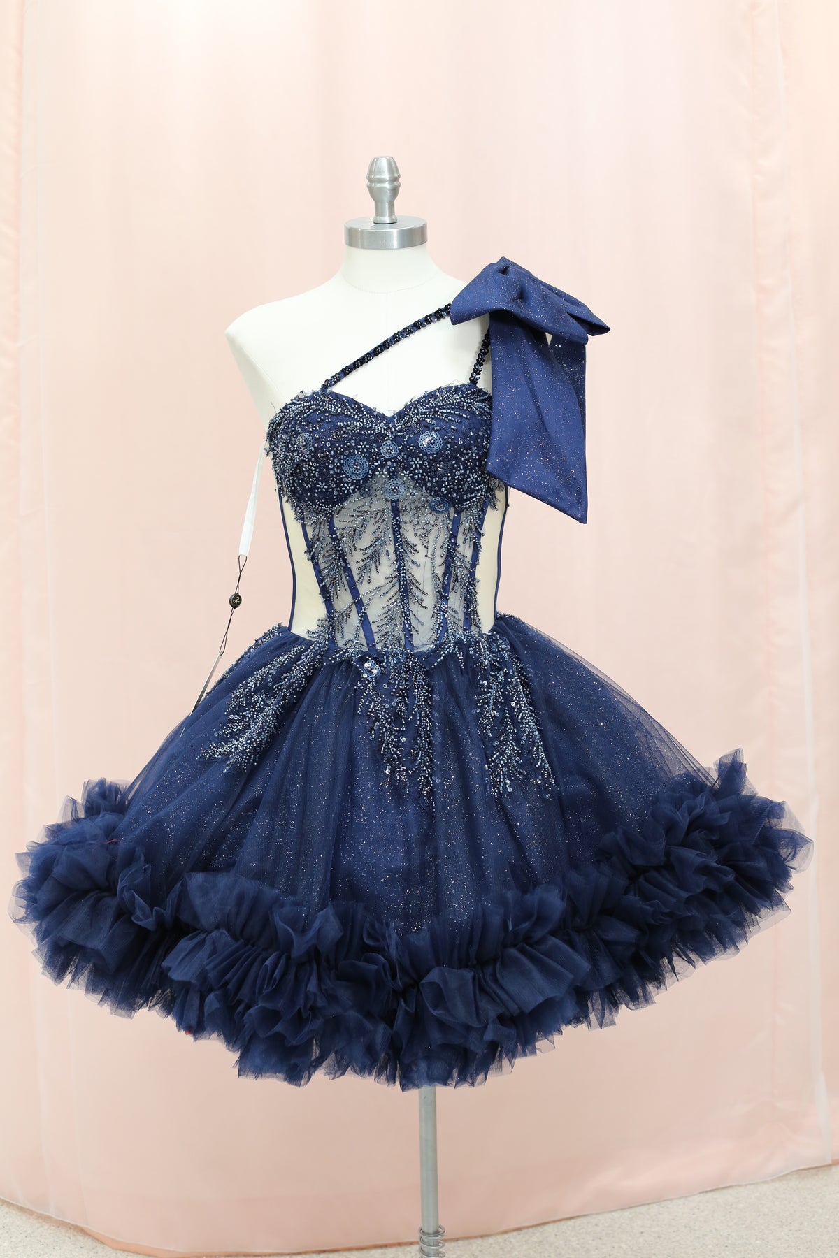 BM1-02 Midnight Sparkle Corset Baile Sorpresa Dress