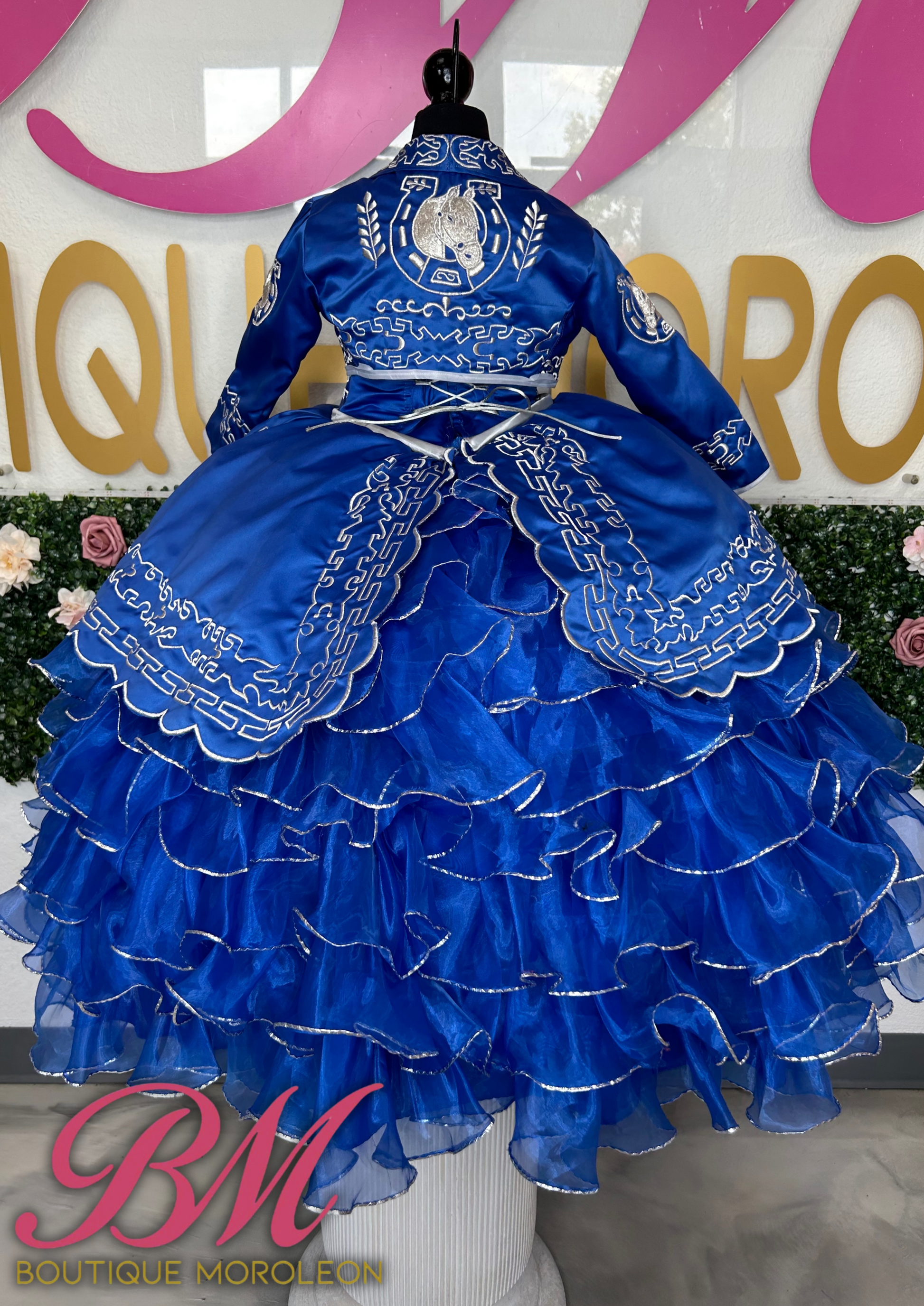 quinceaera charro dresses Quinceanera Cheap Charro Quinceanera Dresses Royal Blue And Gold Blue Mariachi En Espanol Charro Little Quinceanera Dresses Beautiful