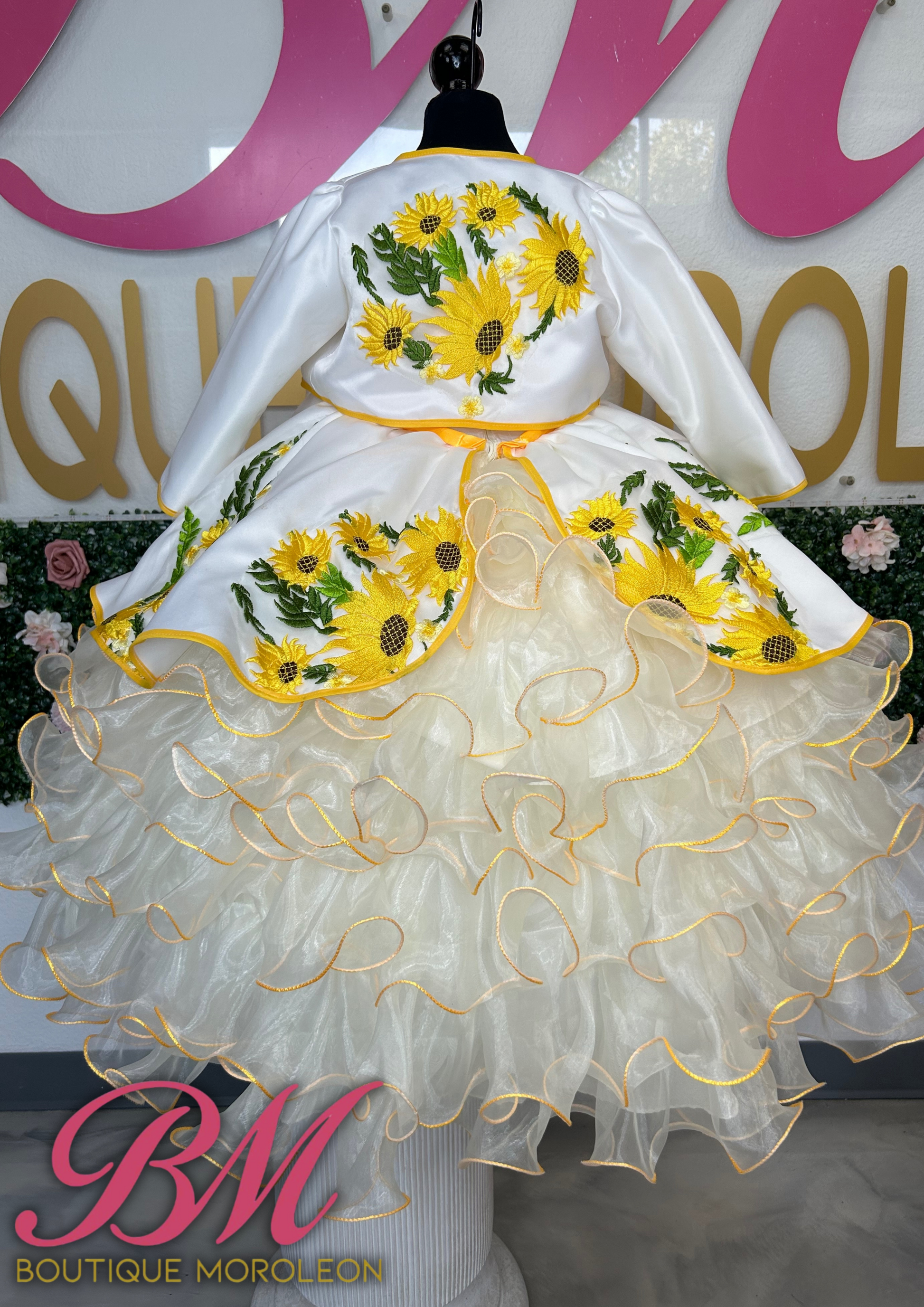 Mini Quince Dress Sunflower Mini Quince Dress Sunflower