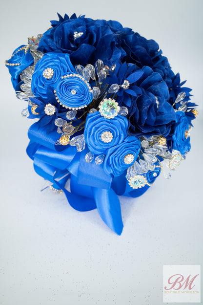 Quinceañera Ramo Nazy Blue