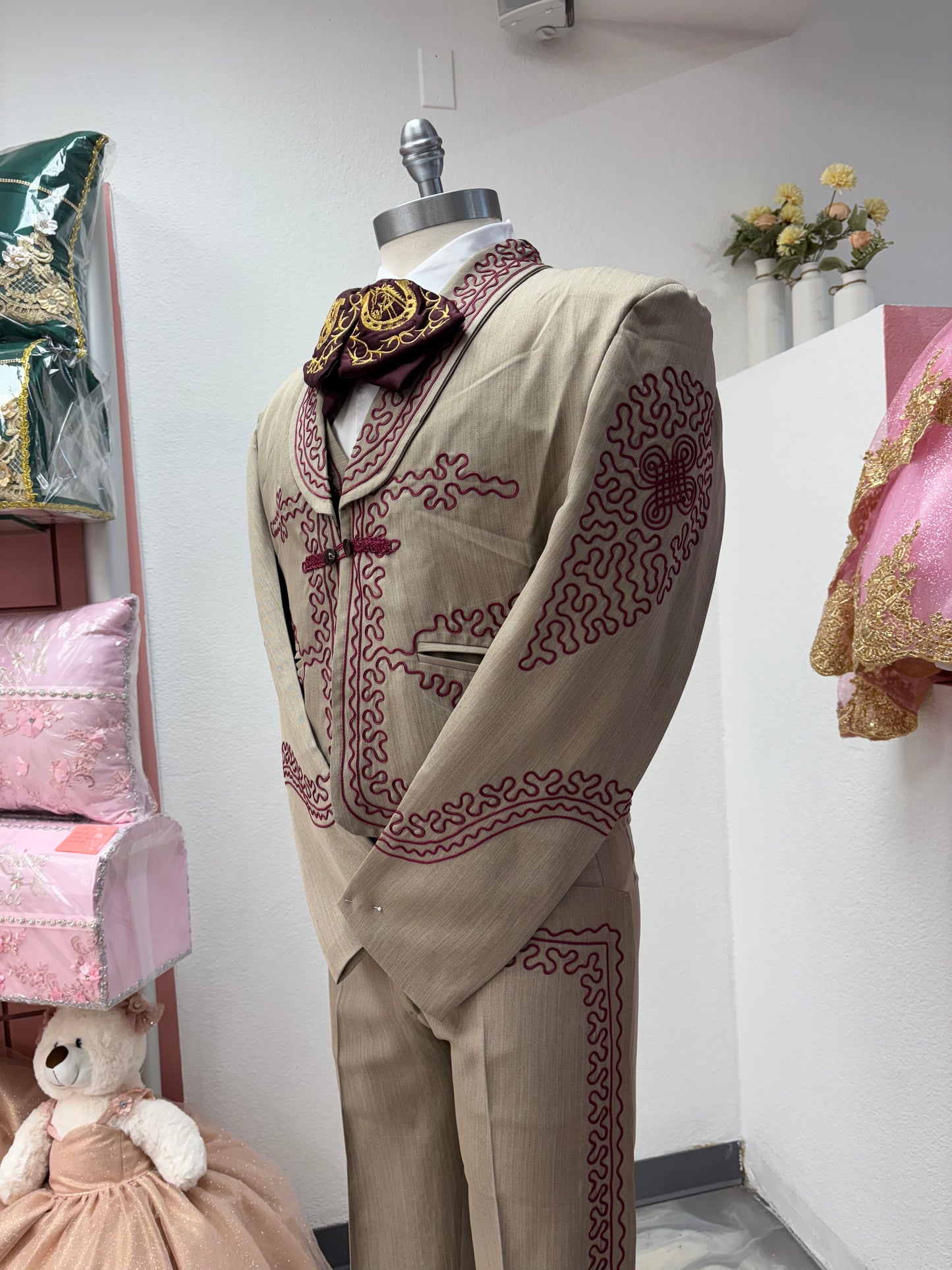 Traje Charro Cafecito Economico