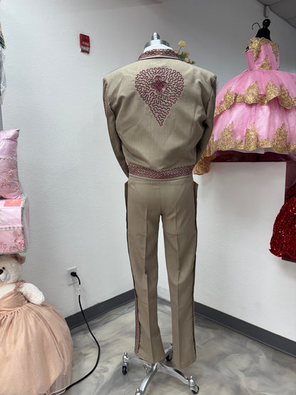 Traje Charro Cafecito Economico