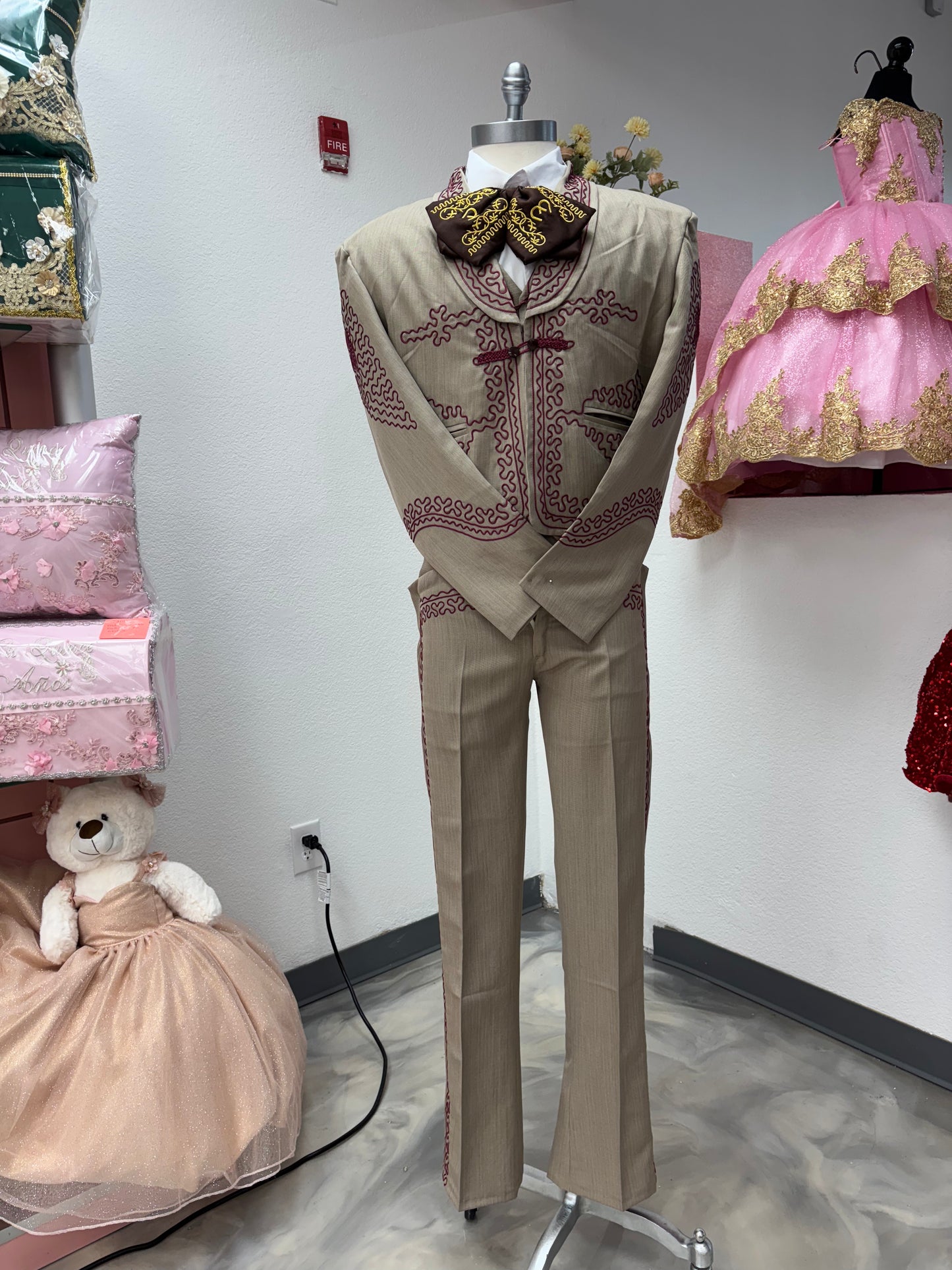 Traje Charro Cafecito Economico