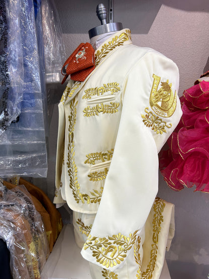 Charro Suit Classic Beige/ Gold
