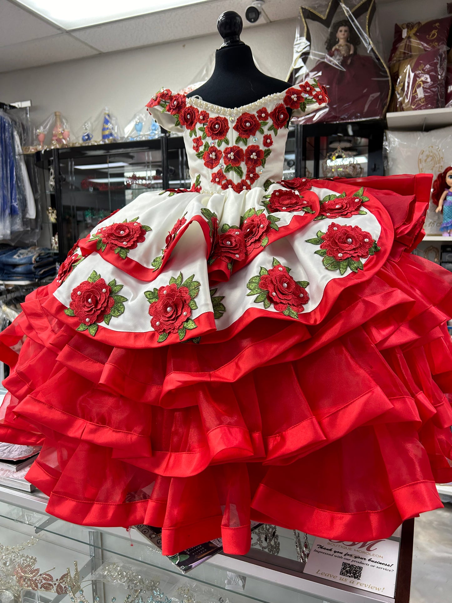 Mini Charro Quince Vestido