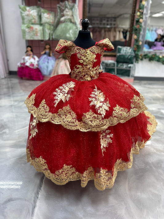 Vestido Mini Quinceañera Rojo