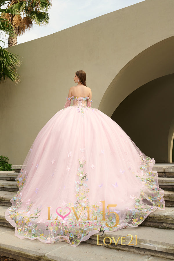 Lovely15 LV511 — Quinceañera dress Sacramento — Boutique Moroleon