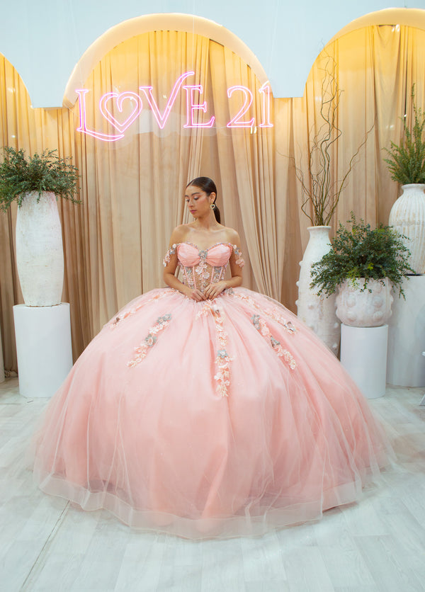 Lovely15 LV522 — Quinceañera dress Sacramento — Boutique Moroleon