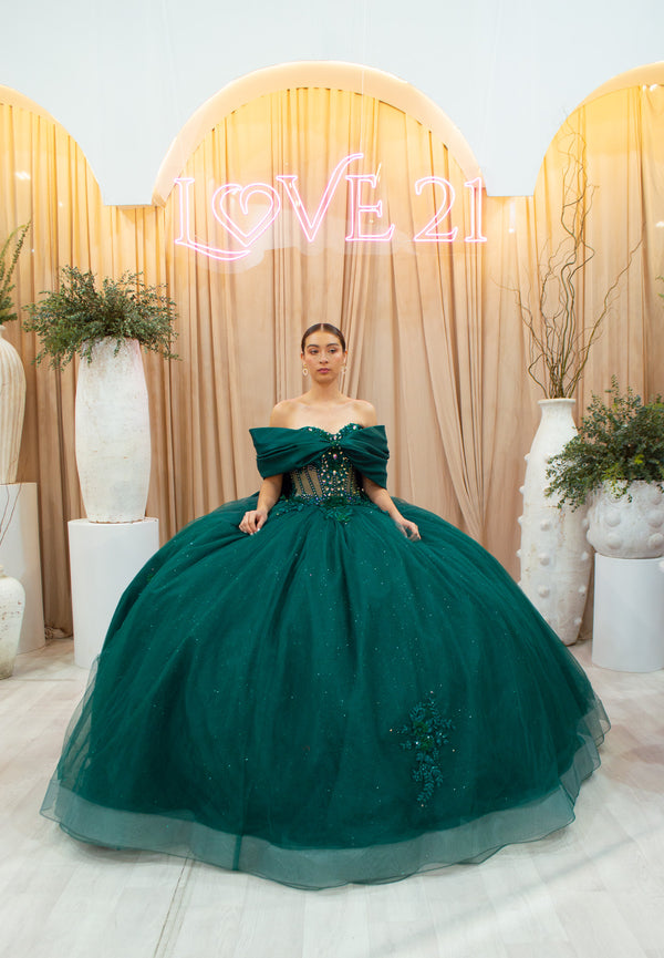Lovely15 LV527 — Quinceañera dress Sacramento — Boutique Moroleon