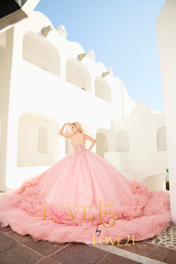 Lovely15 LV536 — Quinceañera dress Sacramento — Boutique Moroleon