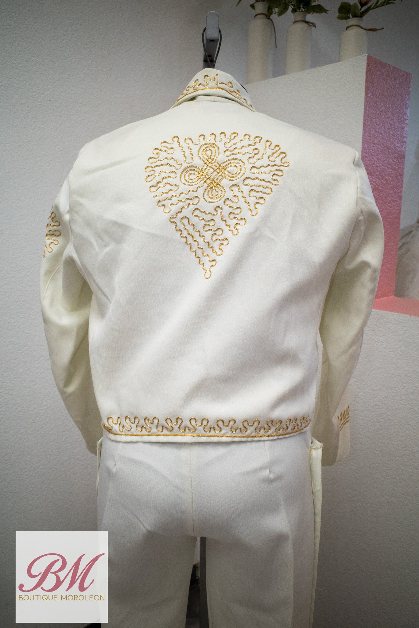 Charro Suit with Economical Gold