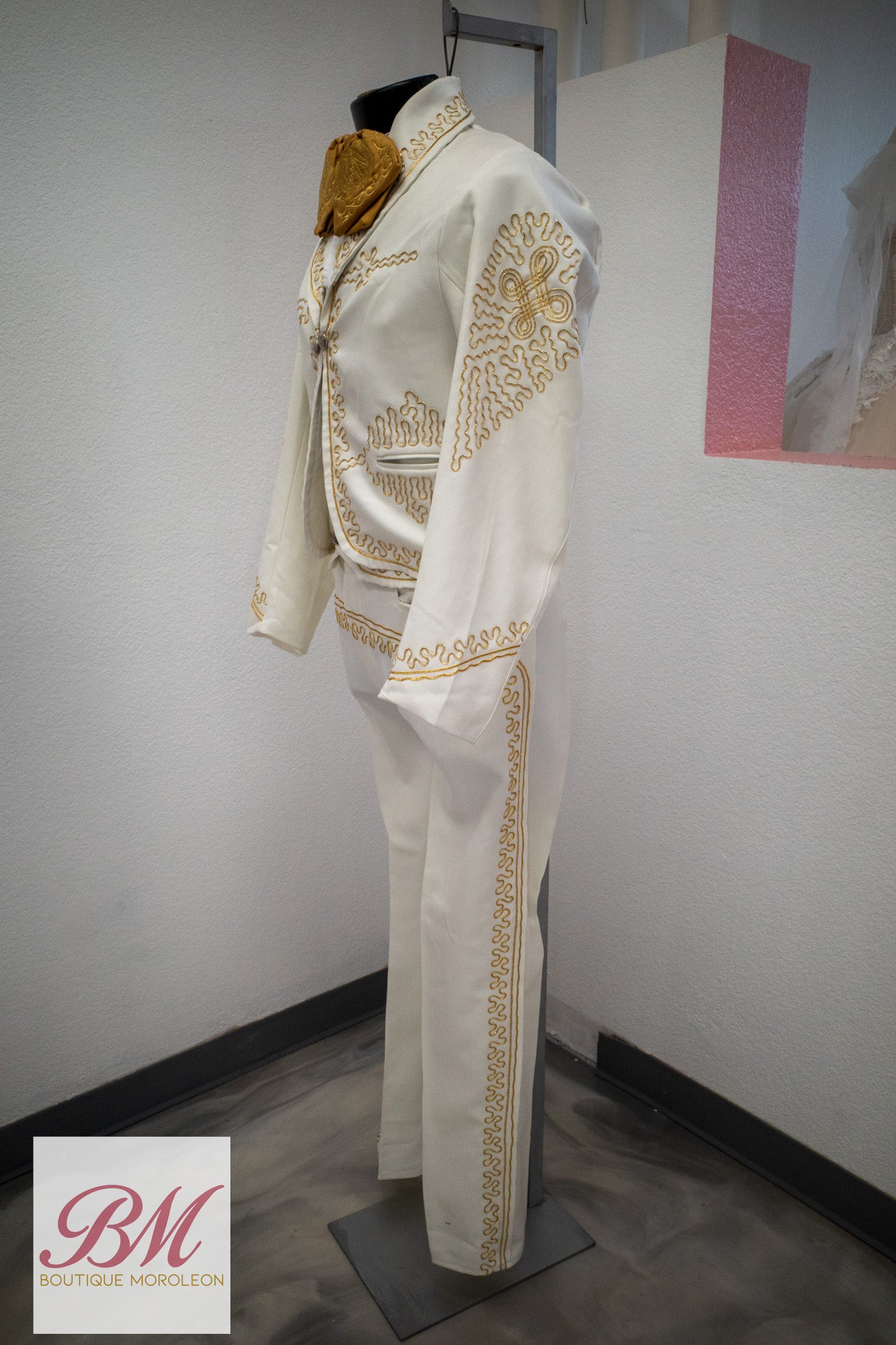 Charro Suit with Economical Gold