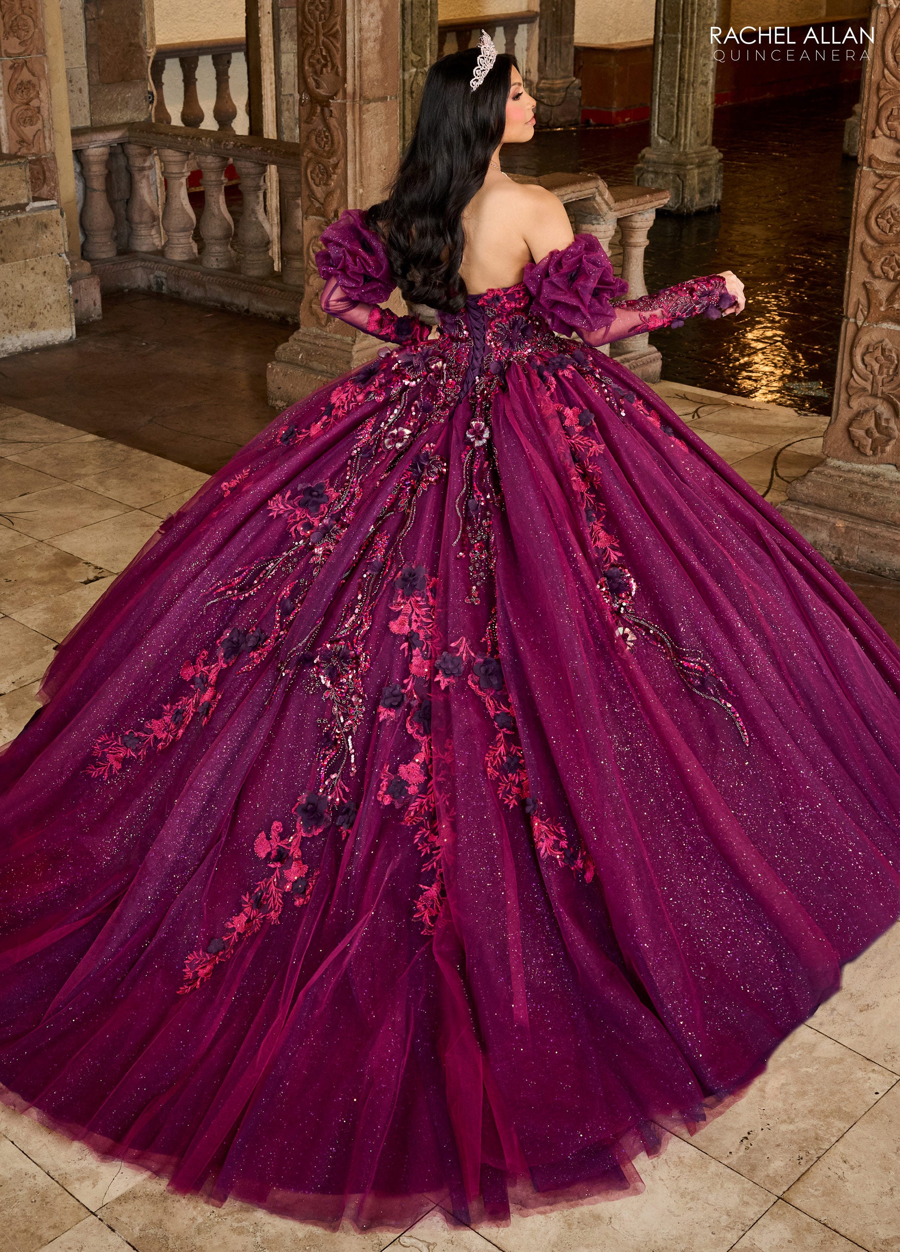 Rachel Allan La Reina RQ2184 22 / WINE Rachel Allan La Reina RQ2184 22 / WINE