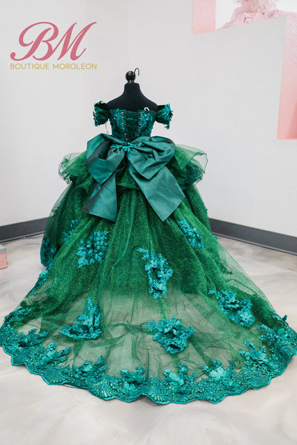 Mini Quince Vestidos Esmeralda