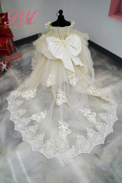 Mini Quince dress Champagne