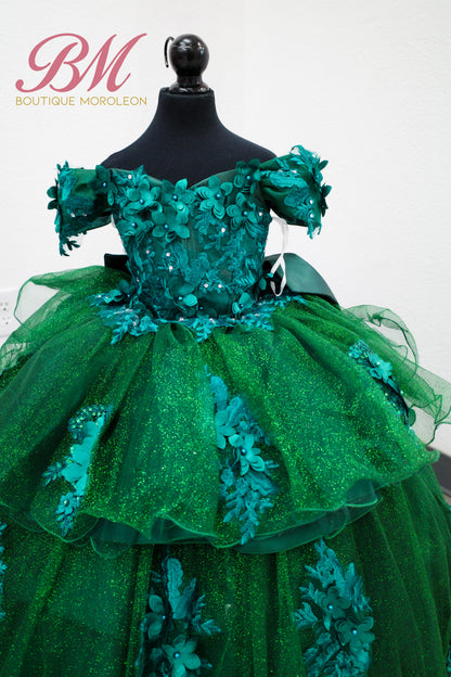 Mini Quince Vestidos Esmeralda