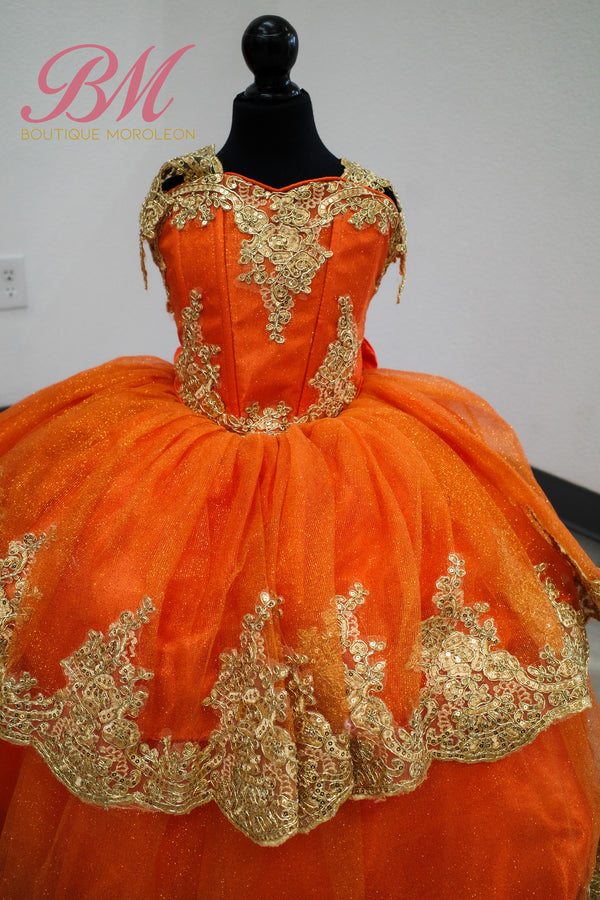 Mini Vestido Naranja — alternate view