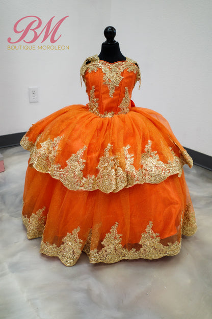 Mini Vestido Naranja