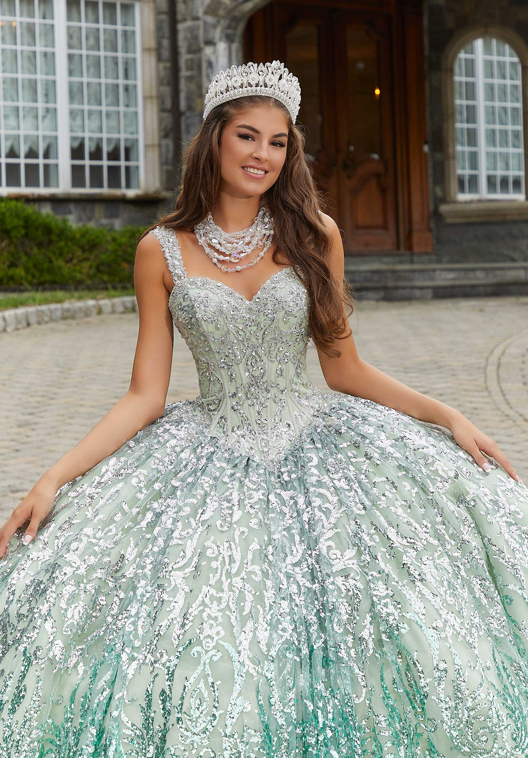 Morilee Viscaya 89401 Silver Rose / 24 Morilee Viscaya 89401 Silver Rose / 24