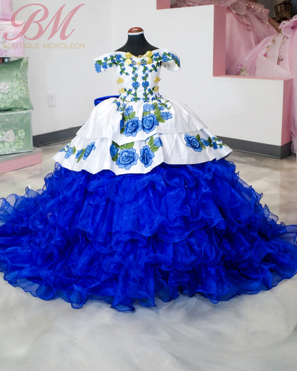 Mini Quince Charro Ivory- Royal Boutique Moroleon Mini Quince Charro Ivory- Royal Boutique Moroleon