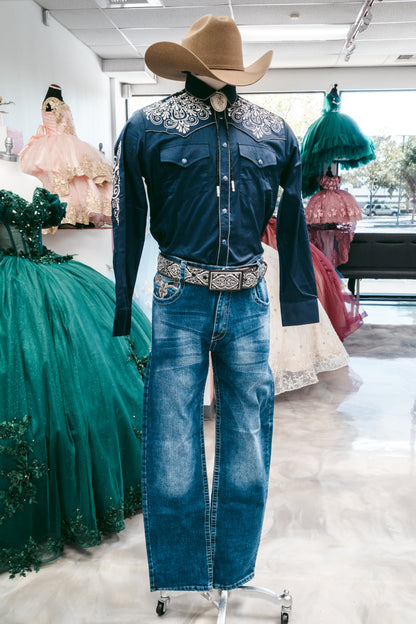 Traje Vaquero Moderno