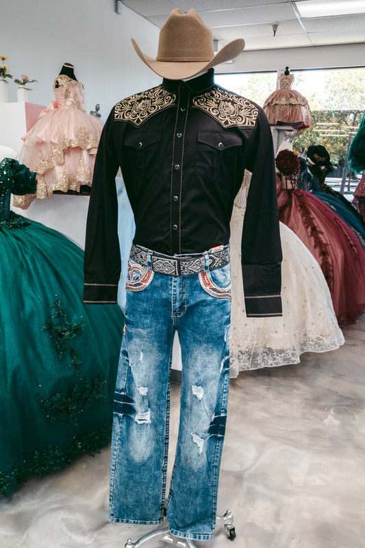 Traje Vaquero Moderno